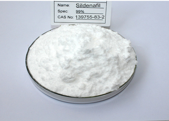 Produits pharmaceutiques Cas 139755-83-2 99% Médicaments contre la dysfonction érectile Sildénafl Sildénafil en poudre