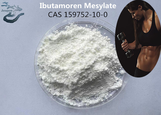 Poudre de gymnase C28h40n4o8s2 Mk 677 Ibutamoren Mésilate Sarms Poudre brute Cas 159752-10-0